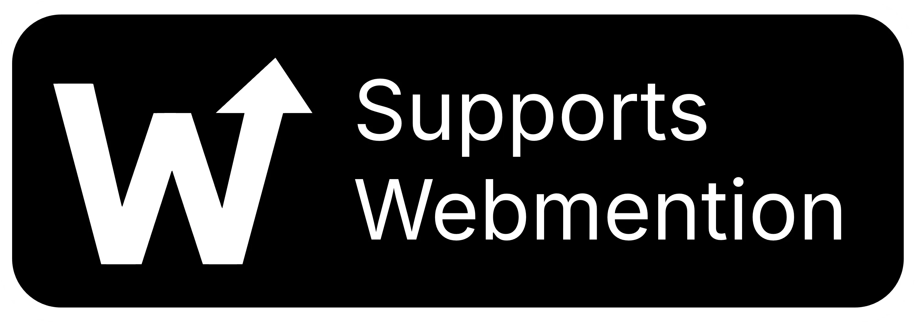 W3C Webmention support icon